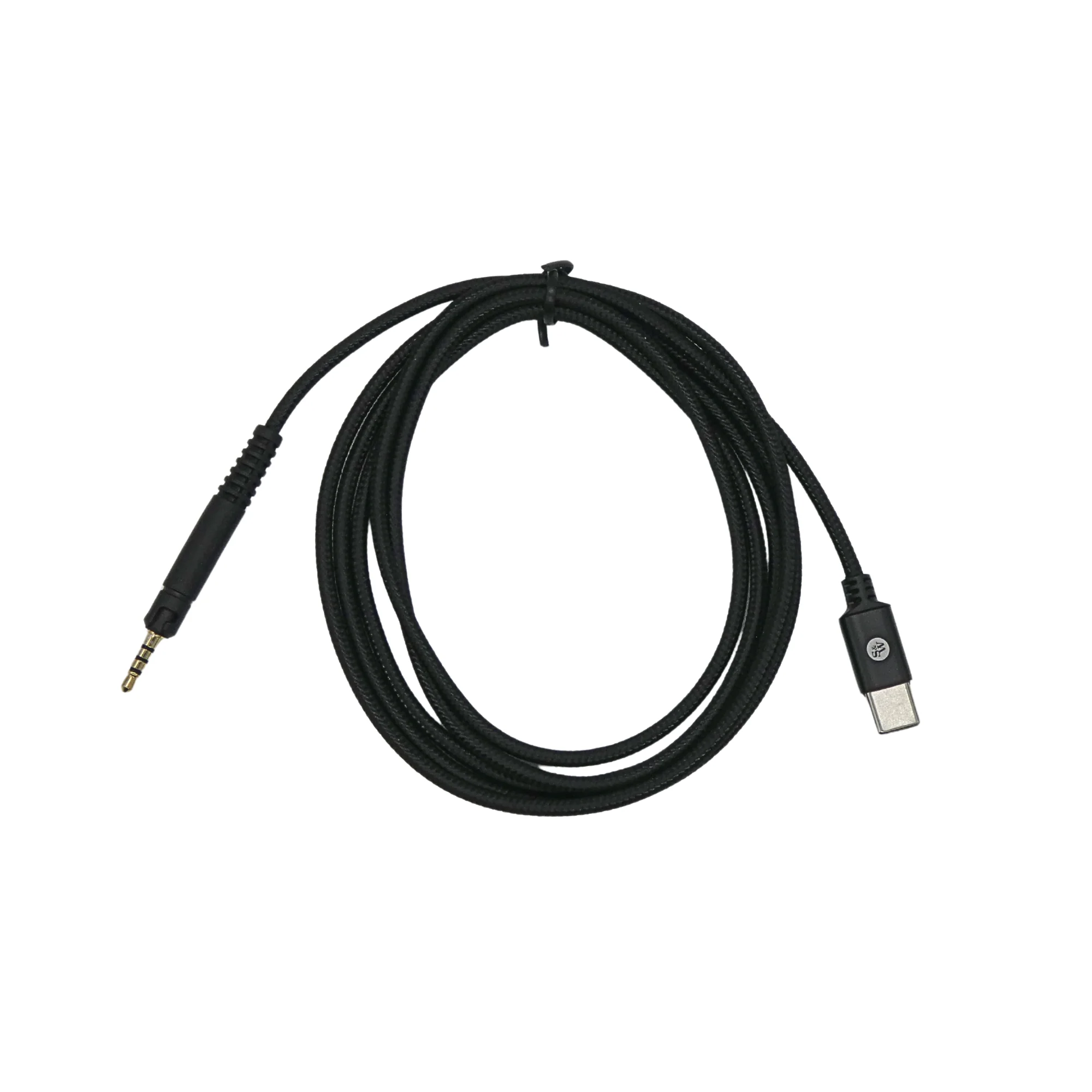 Strauss & Wagner Boras 2.5mm Twist Lock to USB-C Nylon Braided Headphone Cable for Sennheiser HD518/HD558/HD598/HD599/HD579
