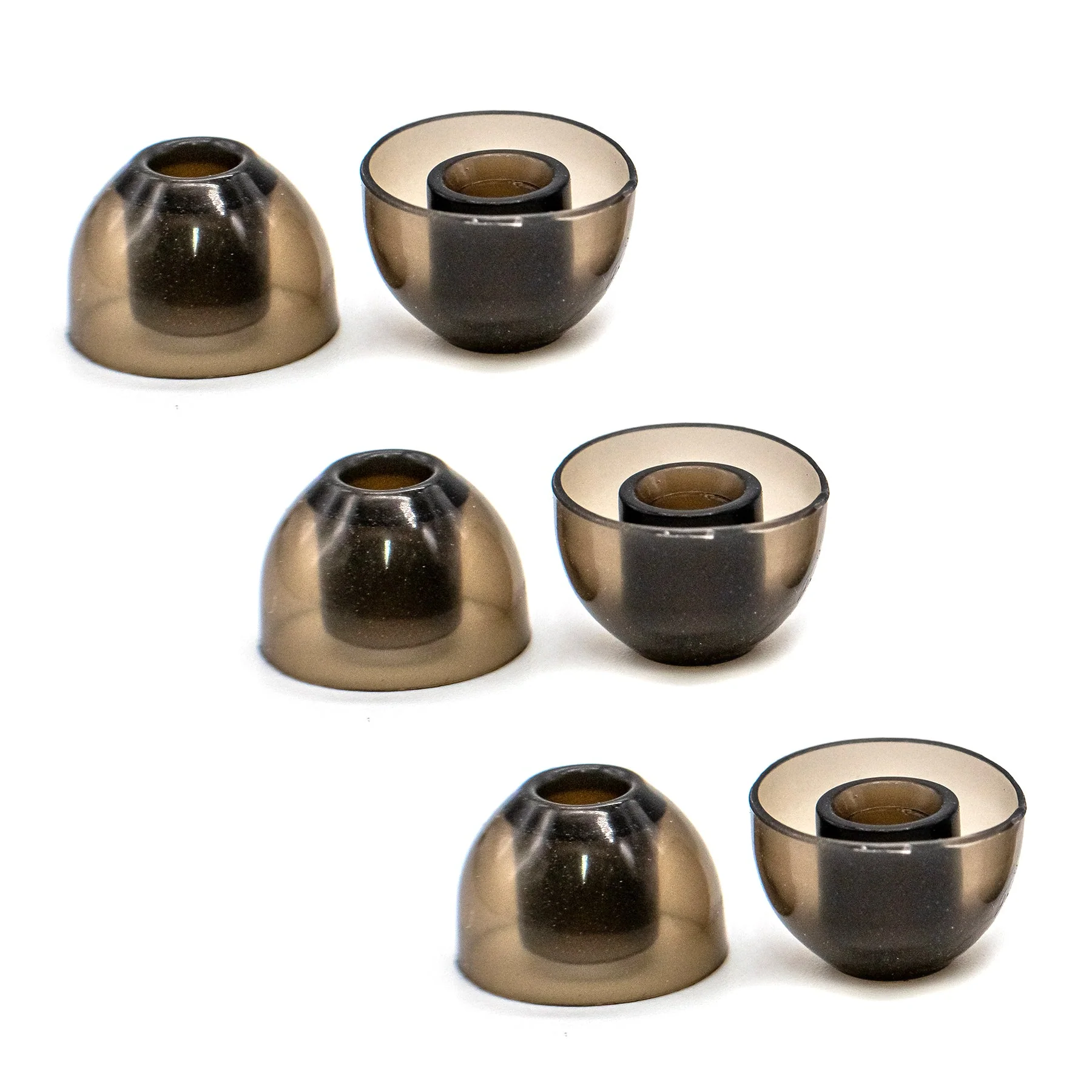 Strauss & Wagner ComforTone Semi-Transparent Black Silicone Eartips - Image 6