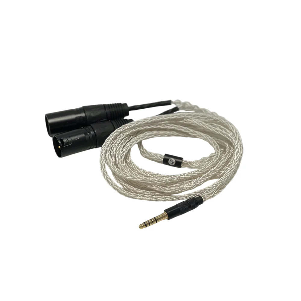 Strauss & Wagner Interlaken Dual 3-pin XLR Male to 4.4mm Male Balanced Upgrade Cable - Image 2