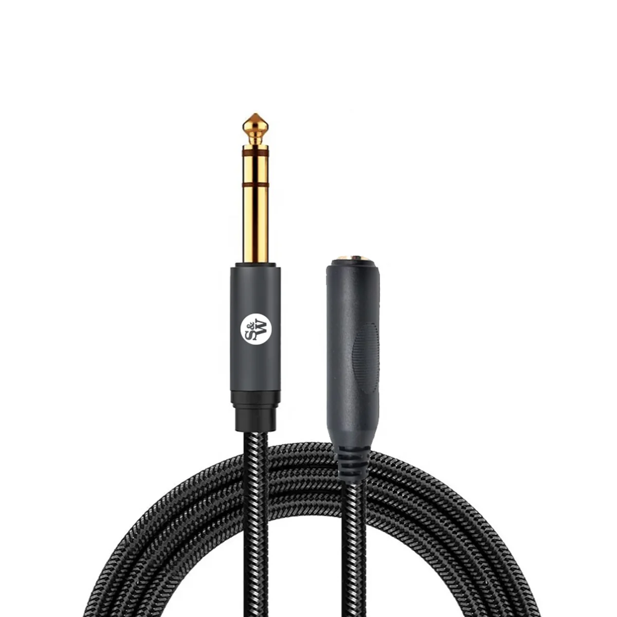 Strauss & Wagner Lulea 6.35mm TRS Male to Female Extension Cable