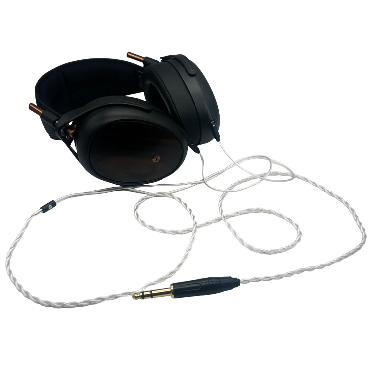 Strauss & Wagner Milan 6.35mm 6N OCC Silver Stereo Headphone Upgrade Cable (Open Box) - Image 2