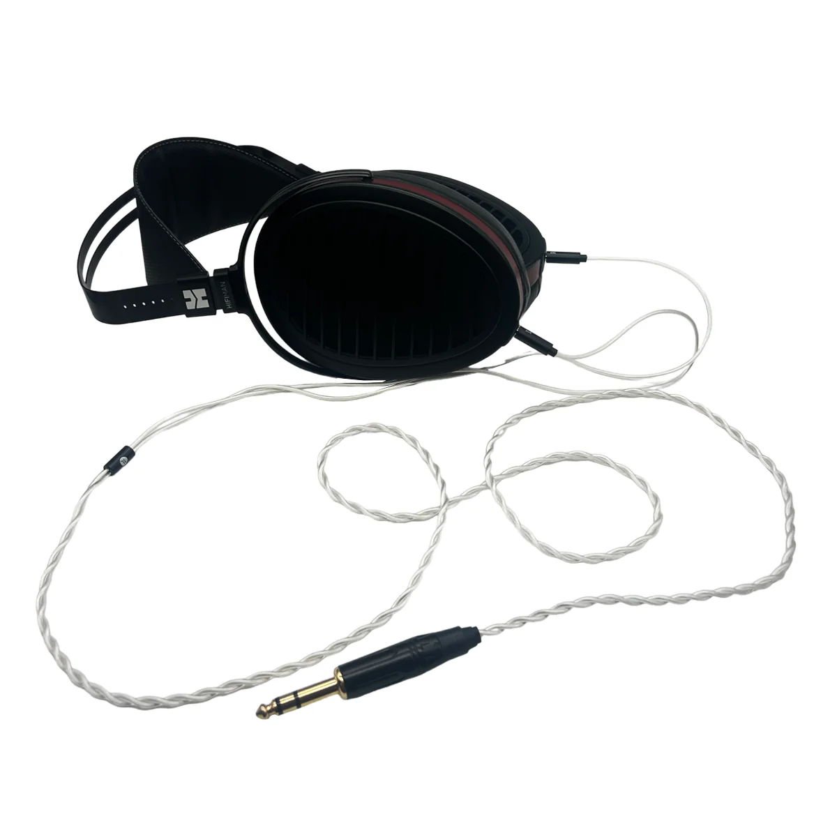 Strauss & Wagner Milan 6.35mm 6N OCC Silver Stereo Headphone Upgrade Cable (Open Box) - Image 3