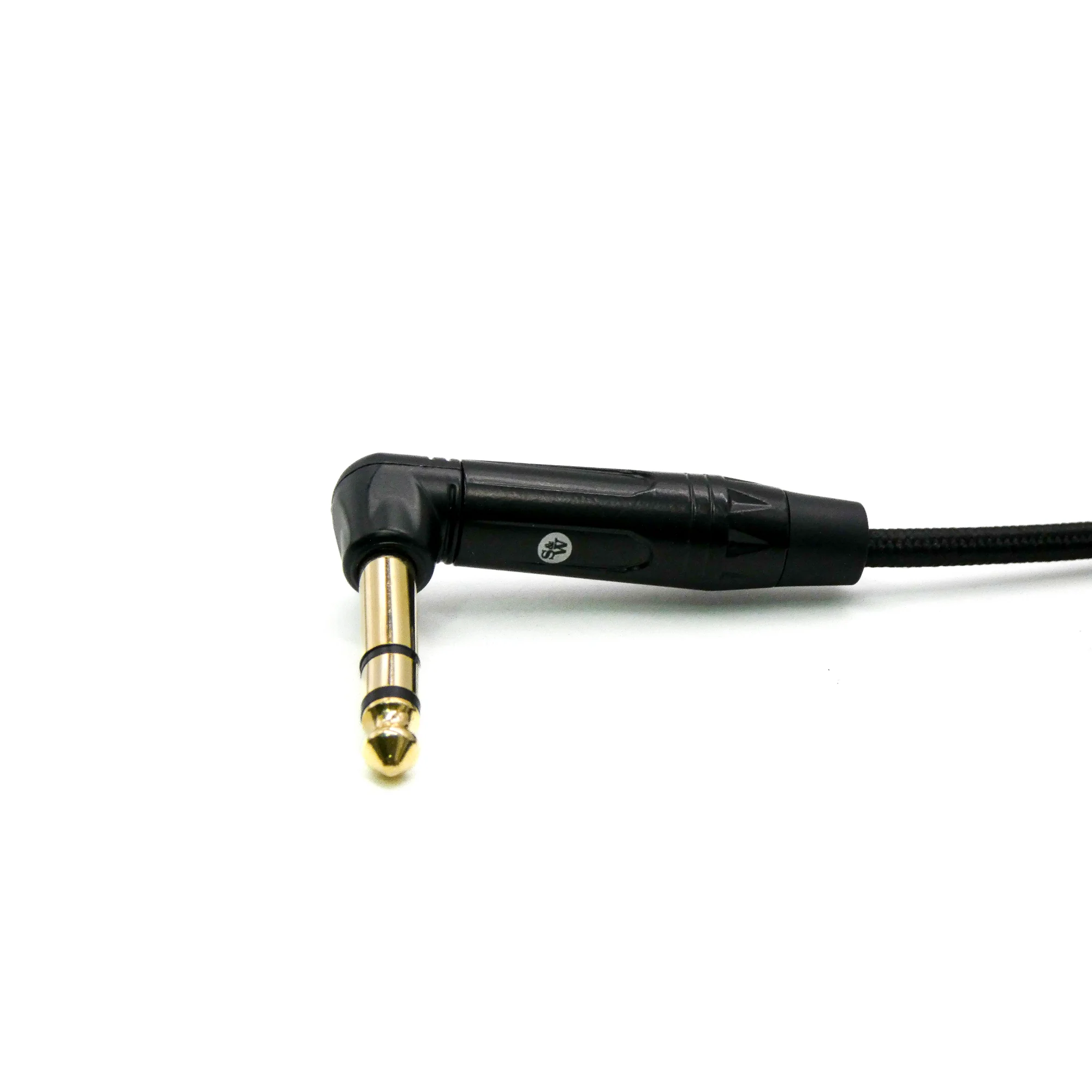 Strauss & Wagner Nicosia 6.35mm TRS Male to 6.35mm L-Shape Male Adapter Cable - Image 2