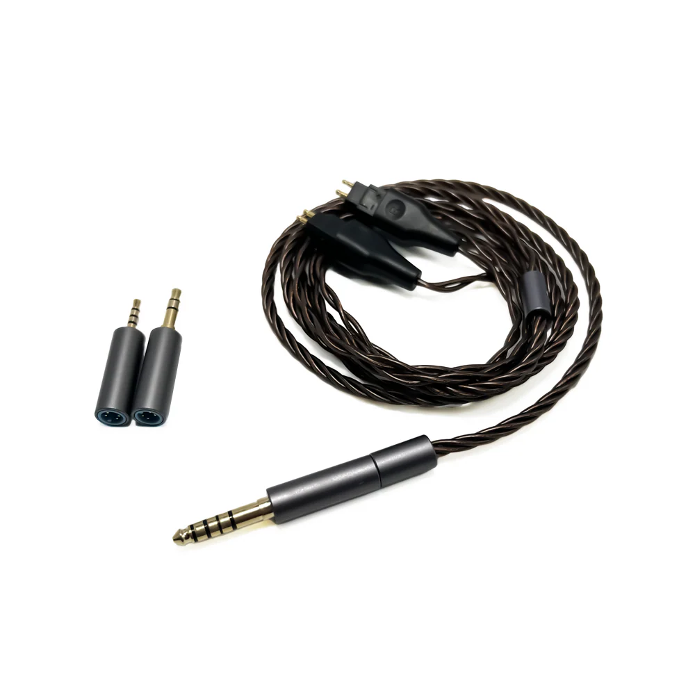 Strauss & Wagner Nyon Braided 3-In-1 Upgrade Cable for Sennheiser HD600/650/660S2/6XX/58X - Image 2