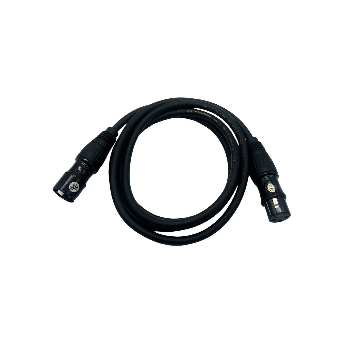 Strauss & Wagner Ruse 3-pin XLR Male to 3-pin XLR Female Microphone Cable