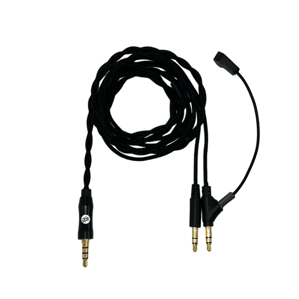 Strauss & Wagner Spiez 3.5mm to 3.5mm Headphone Cable with Detachable Boom Microphone - Image 2