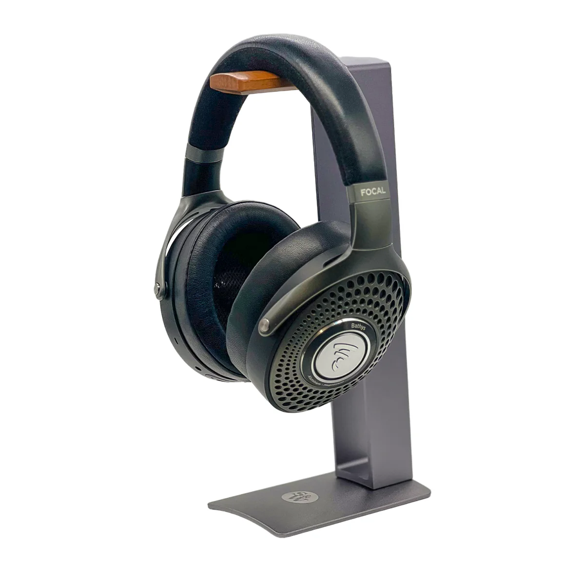 Strauss & Wagner SW-HS01 Premium Wood and Aluminum Headphone Stand - Image 3