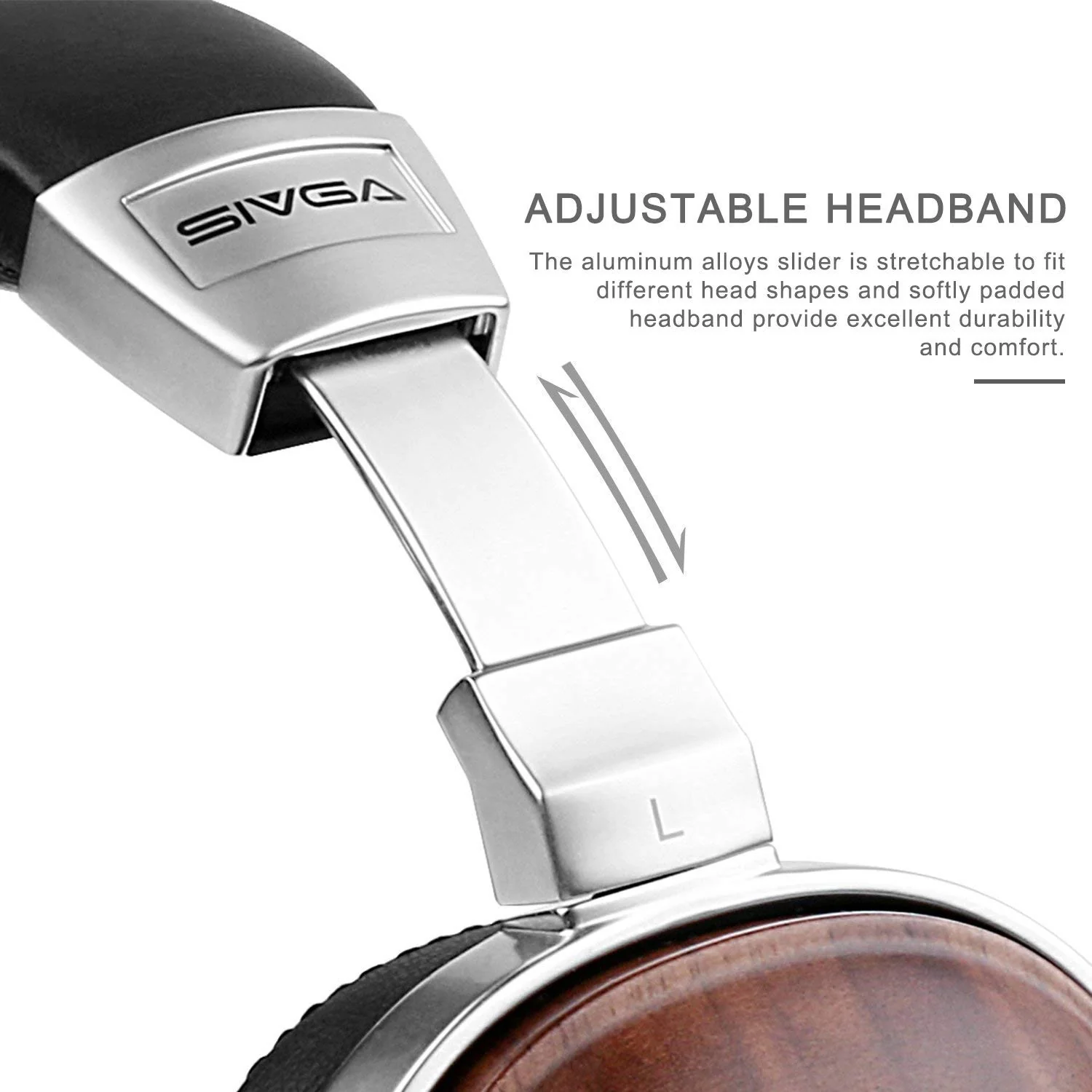 Sivga SV006 Over-Ear Closed Back Headphones with Mic (Open box) - Image 4