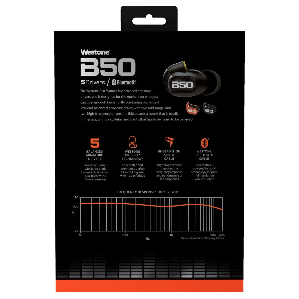 Westone B50 In-Ear Headphones with Bluetooth (Open Box) - Image 3