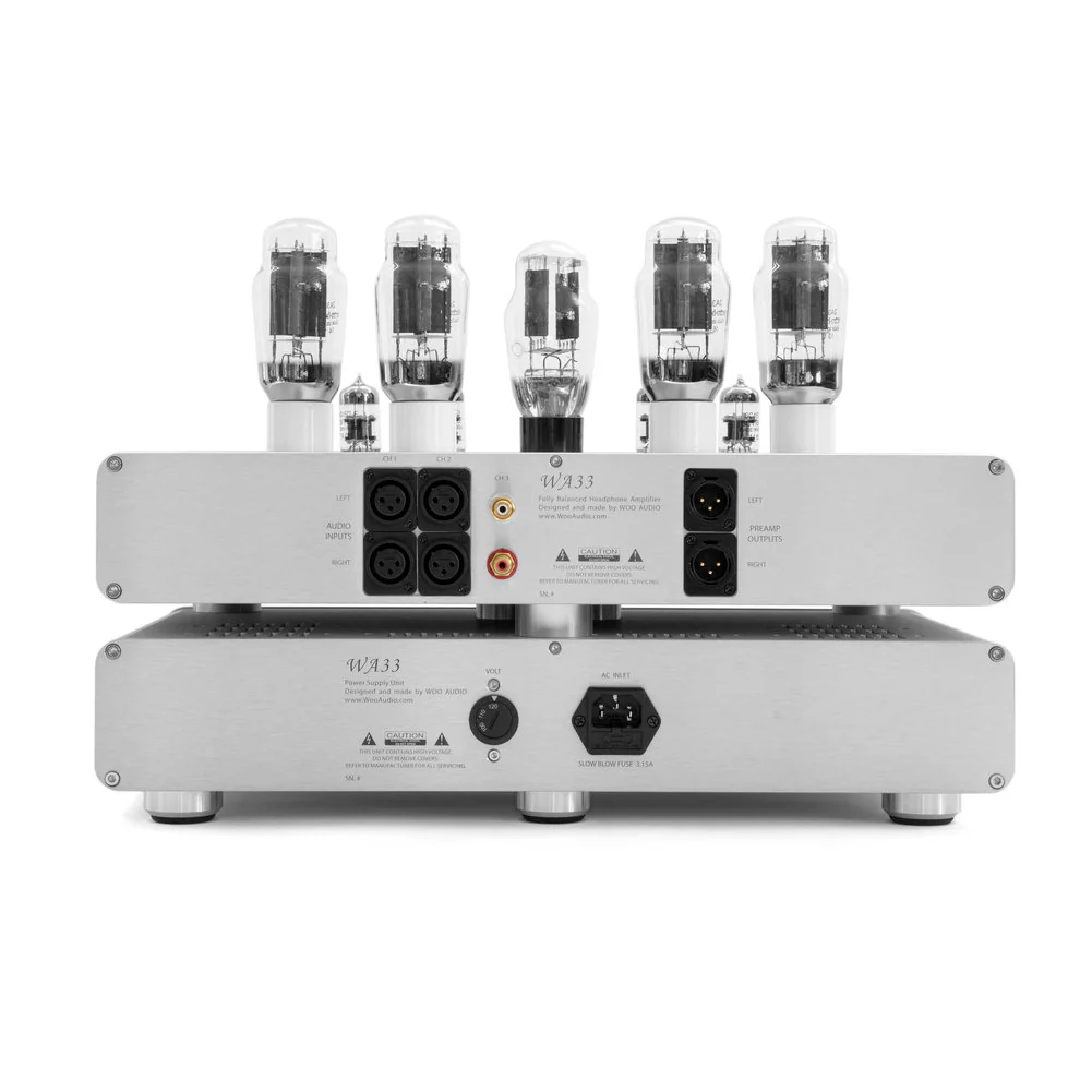 Woo Audio WA33 Fully-balanced Headphone Amp/Preamplifier - Image 4